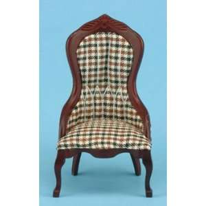  Plaid Victorian LadyS Chair: Toys & Games