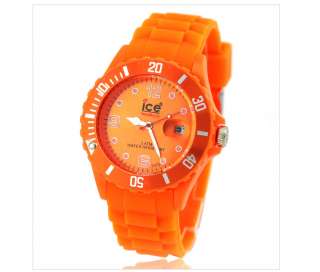   * Stylish Fashion Jelly watch Wrist Watch WITH DATE CALENDAR Unisex