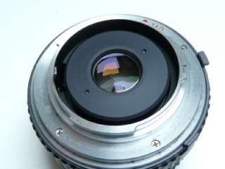 Sun Actinon 28mm f2.8 Wide Angle Lens Minolta MD Mount  