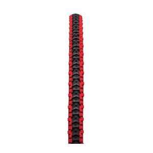 Redline Kross Supreme Tire 700 X 35C Aramid 60TPI Red/Black Skinwall 
