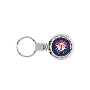  Texas Rangers MLB Domed Premium Key Ring: Sports 