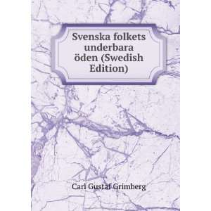   underbara Ã¶den (Swedish Edition) Carl Gustaf Grimberg Books
