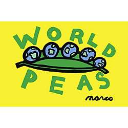 Marco World Peas Canvas Art  