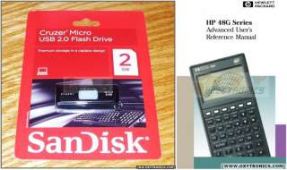 HP 48G 49G 50G Sandisk Drive 2GB Advance User Manual  