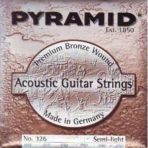  Pyramid Acoustic Guitar Phosphor Bronze Round Wound, .011 