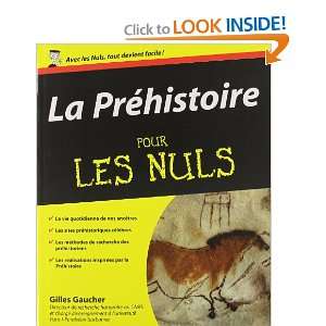   La Préhistoire pour les nuls (9782754006248) Gilles Gaucher Books