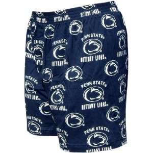 Penn State Nittany Lions Mens Maverick Blue Boxer Shorts:  