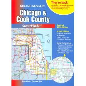   County Streetfinder 2001 (Rand Mcnally Chicago and Cook County Street