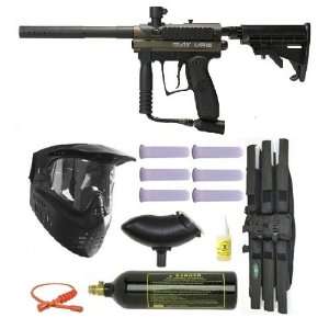  Spyder MR100 Pro Paintball Gun Marker Mega Set   Olive 