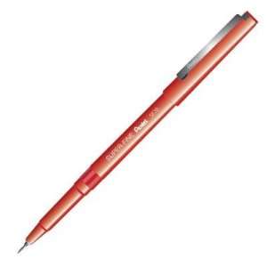   Point Pen, .4mm Super Fine, Water based Ink, Red