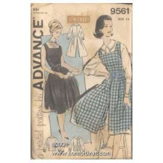   Jumper Culotte and Blouse, Advance 9561: Advance Pattern Co Inc: Books