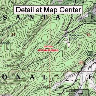   Topographic Quadrangle Map   Jarosa, New Mexico (Folded/Waterproof