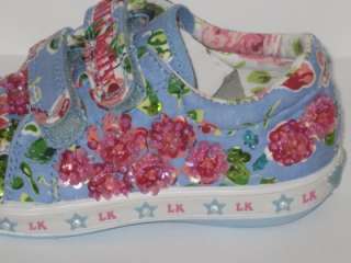Lelli Kelly LK8147 Gelsomino Floral blue shoes Fantasy  