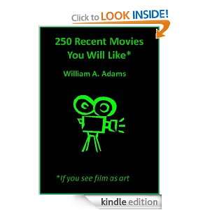   Like If You See Film as Art William Adams  Kindle Store