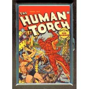  SUB MARINER HUMAN TORCH COMIC BOOK 40s CIGARETTE WALLET 