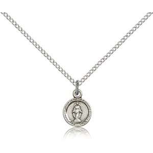  Sterling Silver Miraculous Pendant Jewelry