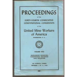   United Mine Workers of America Volume 2 (2) United Mine Workers of
