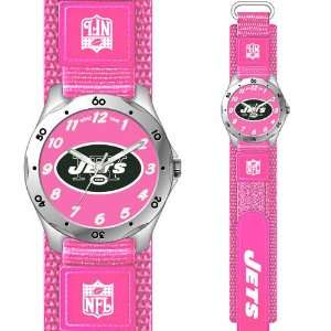  NFL New York Jets Pink Girls Watch: Sports & Outdoors