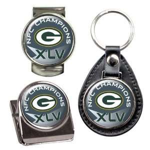  Green Bay Packers 2010 NFC Conference Champions Key Chain Money 