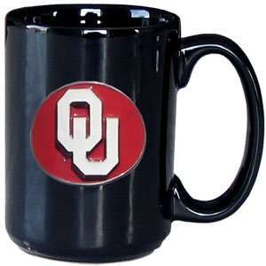 College Logo Mug   Oklahoma Sooners 