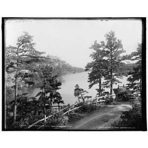 Lake Minnewaska from the Wildmere House