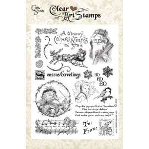  Crafty Secrets Clear Art Stamp Large 8X6 Sheet V