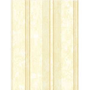  Vertical Stripes on Faux Commercial Wallpaper Kitchen 