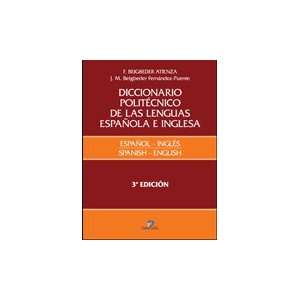 Diccionario politécnico de las lenguas española e inglesa Inglés 