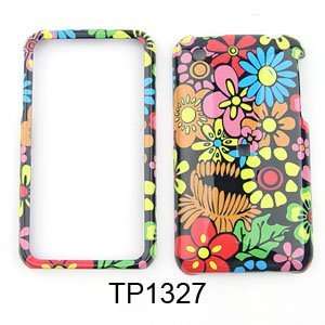  CELL PHONE CASE COVER FOR APPLE IPHONE 3G 3GS FLOWERS ON 