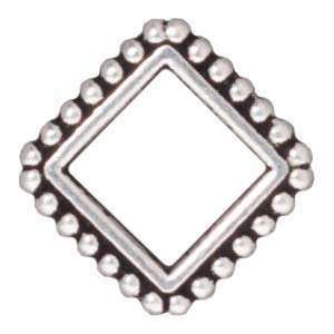   Diamond 17mm Bead Frame Fits 8mm Beads (2) Arts, Crafts & Sewing