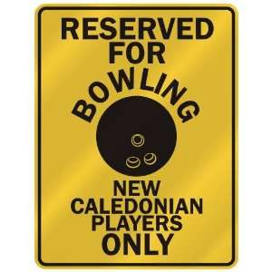   OWLING NEW CALEDONIAN PLAYERS ONLY  PARKING SIGN COUNTRY NEW