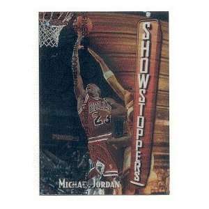  1997 98 Topps Finest Michael Jordan Showstoppers Refractor 