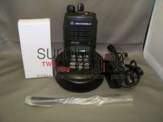 Motorola HT1250 VHF Police Fire HAM 128CH 5W RADIO  