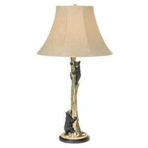  Climbing Bears Table Lamp in Multicolor