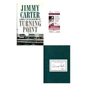  Jimmy Carter Autographed / Signed Turning Point Book (James 