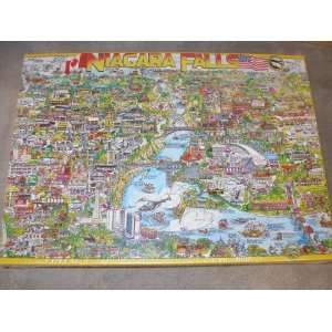  City of Niagara Falls Jigsaw Puzzle 513 Pieces: Toys 