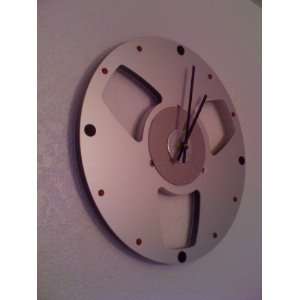  Vintage Analog Tape Reel Clock