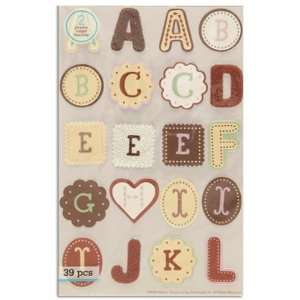  Martha Stewart Crafts Stickers Cookie Alphabet By The 
