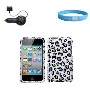  Rubberized Matte Finish Dog Paw Case for Latest 4th Gen Apple iPod 