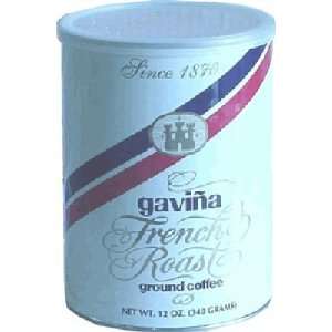 Gavina French Roast Ground Coffee in Grocery & Gourmet Food