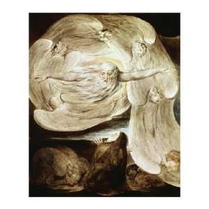    William Blake   Job And The Whirlwind Giclee