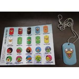  ANGRY BIRDS   BLUE BIRD SERIES 1 DOG TAG #14 of 20: Toys 