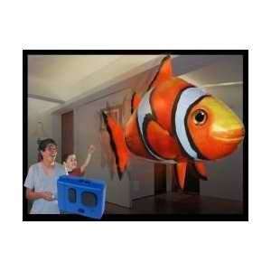  Remote Control Flying Clownfish: Toys & Games