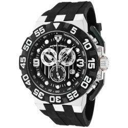 Swiss Legend Mens Challenger Black Silicon Watch  Overstock