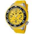 Swiss Legend Mens Neptune Yellow Silicone Watch MSRP 
