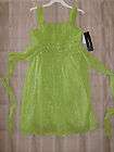   Michelle NWT bright green special occasion, party, fancy dress 12 girl