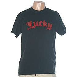 Lucky Brand Mens Classic Fit Short sleeve Black T shirt  Overstock 