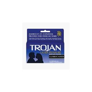  Trojan Ultra Pleasure Lubricated Condom Qty 36 Condoms 