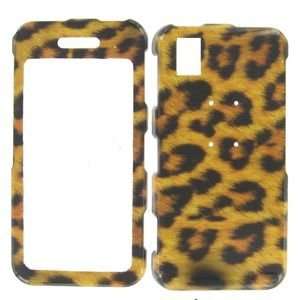 Samsung Finesse R810 Brown Leopard Design Hard Snap on 