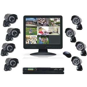  LYD Technology DVR9158A 8CH H.264 Real Time DVR 15 Inch 